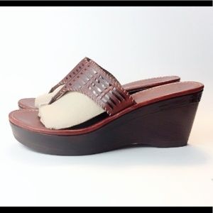 Cole Haan Wedge Platform Sandals